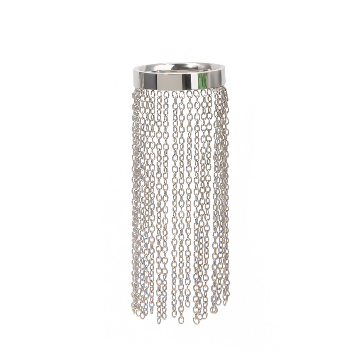 Fringe Cascade Platinum- plated Ring